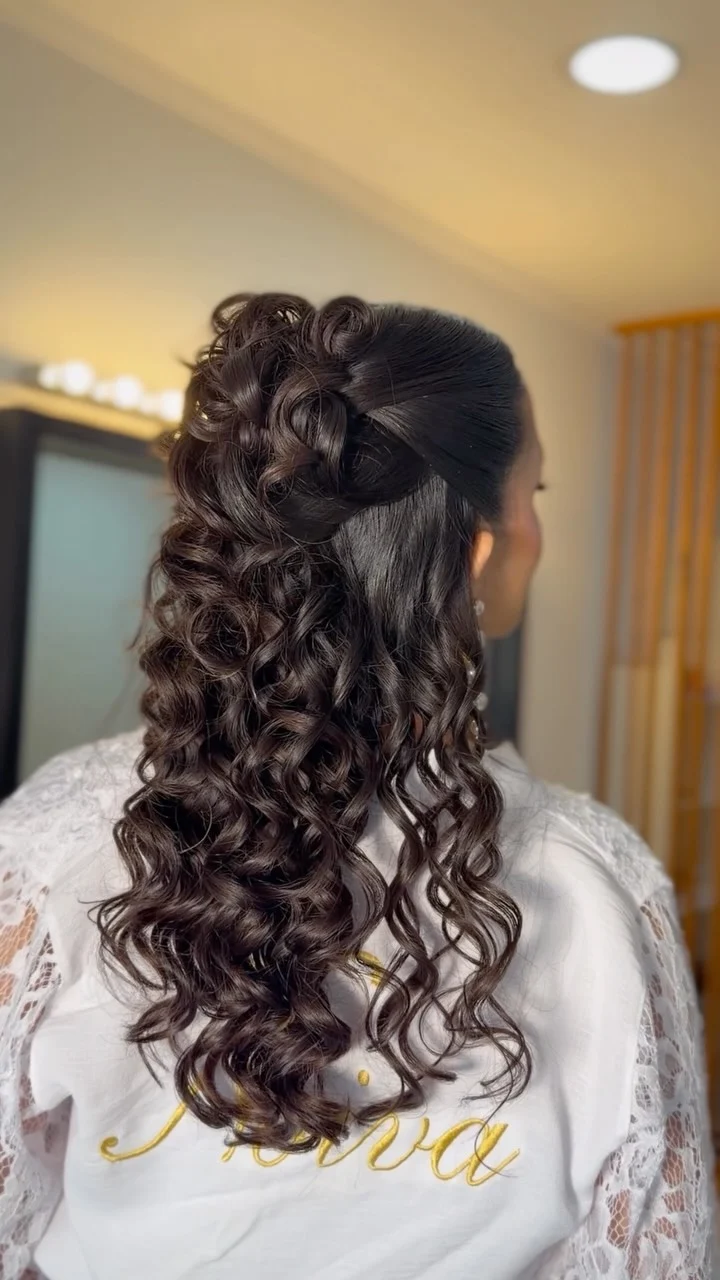 Semi-preso romântico: elegância com leveza